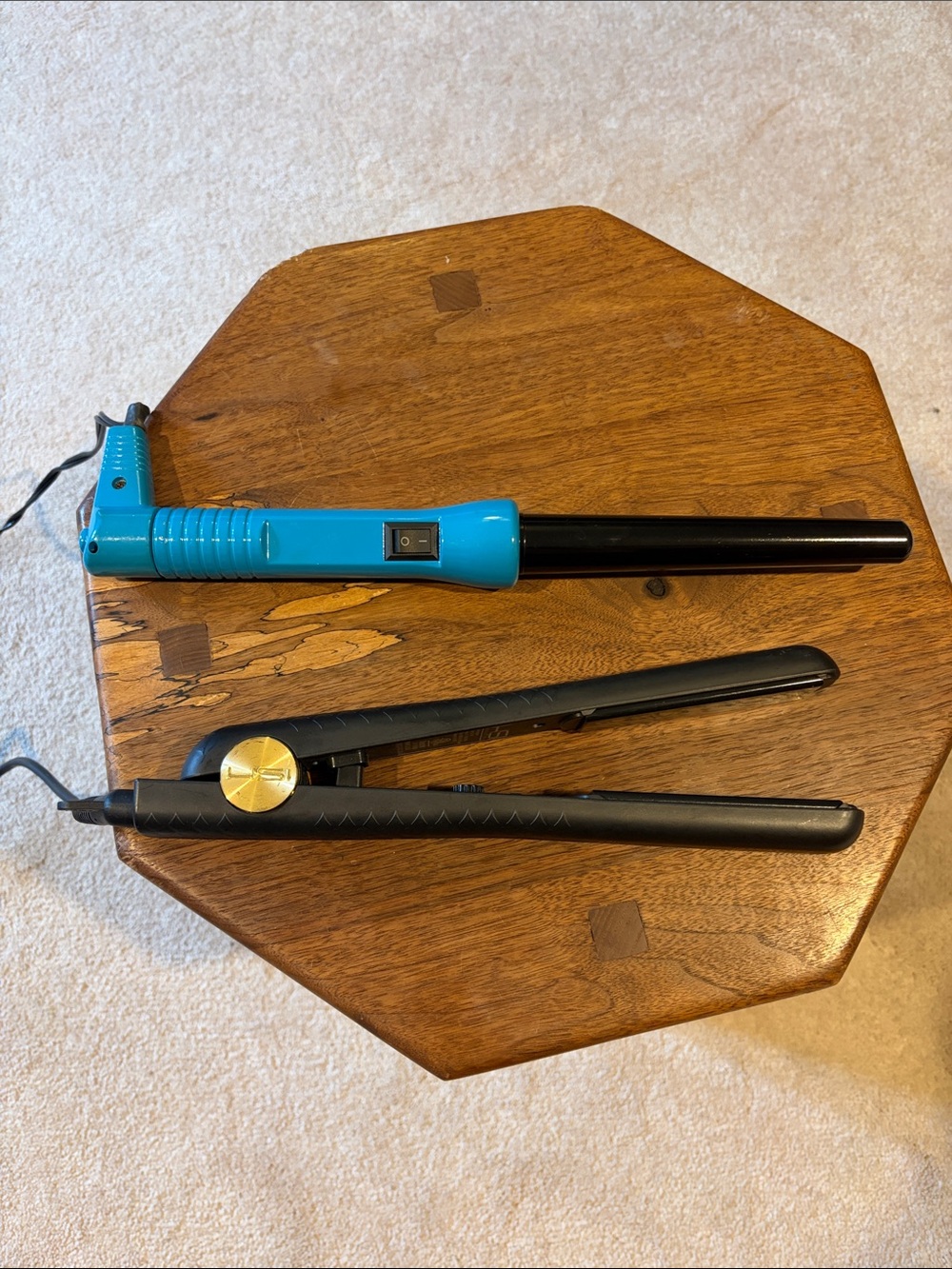 Straightener and hair wand bundle